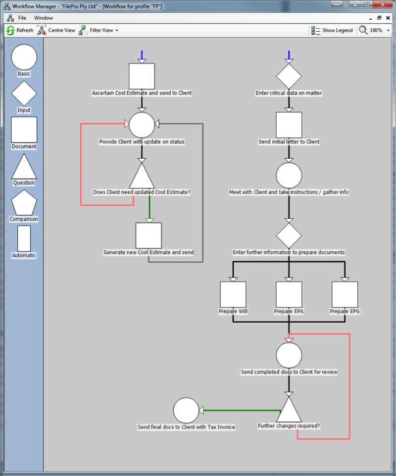 What is Workflow in FilePro? - FilePro Legal Practice Management Software